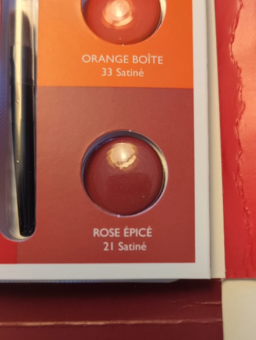 Hermès Paris L'orange Passe Au Rouge Orange Turns Red Lipstick Samples New